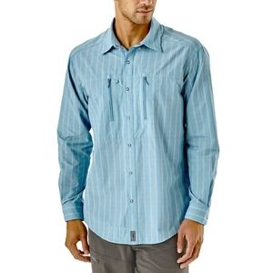Patagonia Blue Congo Town Pucker Shirt